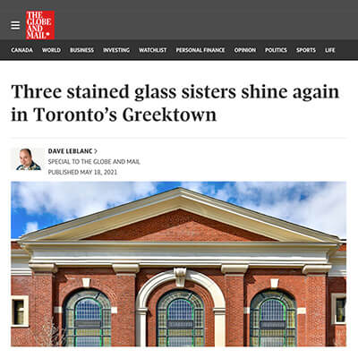 The Globe & Mail Article Featuring Sunday School Lofts