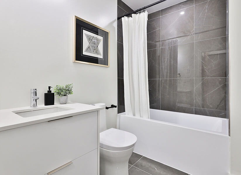 The Lofthouse Suite Interior Showing Bathroom